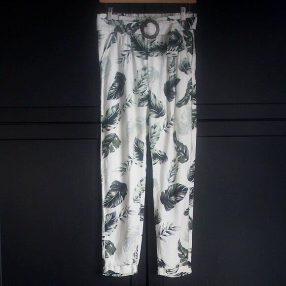 Streetwear Society Pants - Streetwear Society | Paper Bag Linen Blend Pants